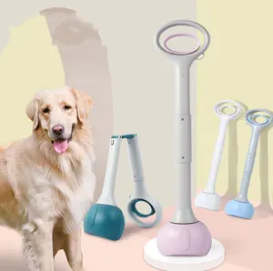 Fornitori di animali domestici 28/48/70cm rifiuti di animali domestici Pick Up Pet Toliet Dog Pooper Scooper con sacchetti di cacca