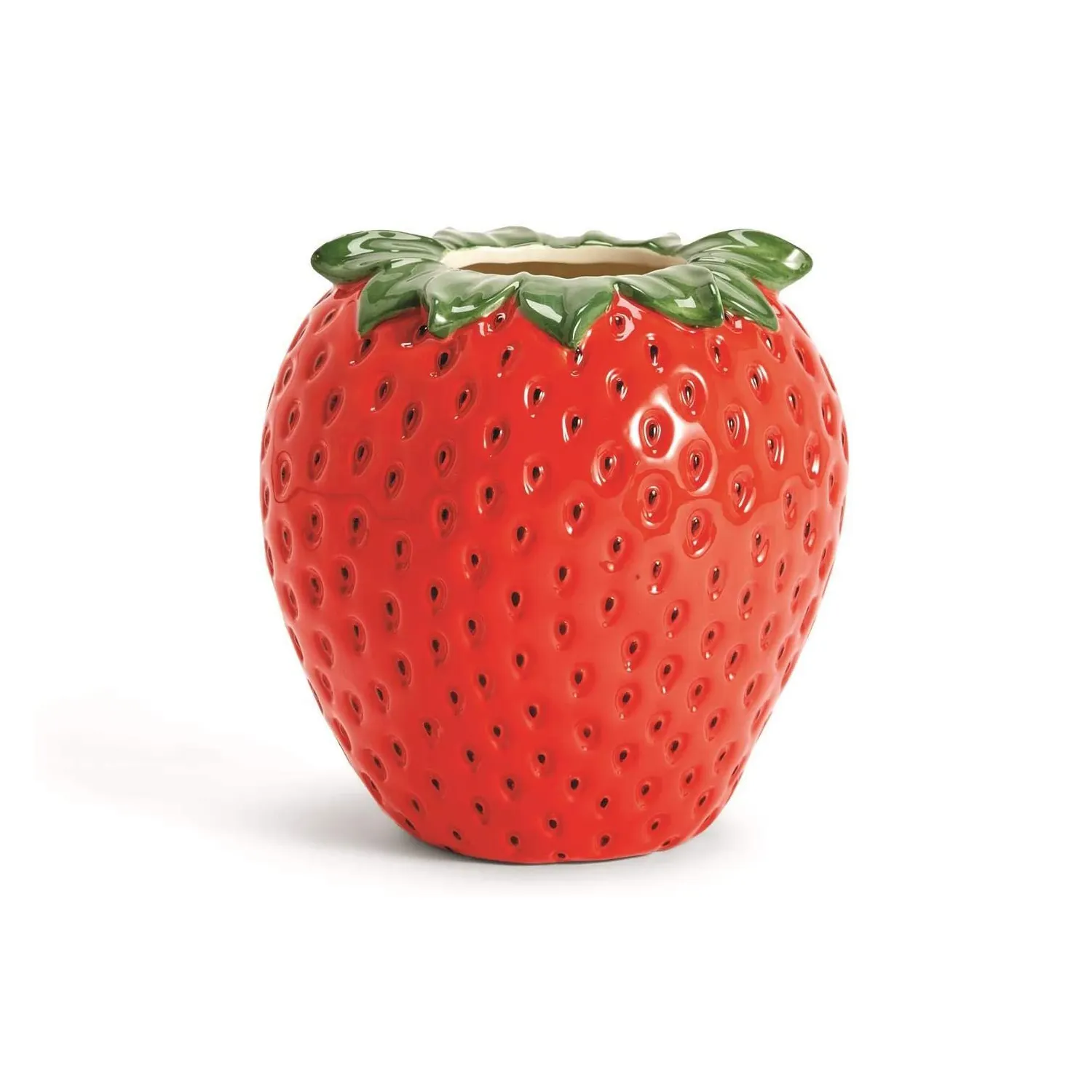 Новая фабричная керамическая ваза для цветов в форме фруктов и клубники ручной работы