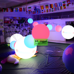 Globos Inflables LED Impermeables Colgantes con Iluminación Integrada para Decoración de Salas de <span class=keywords><strong>Conciertos</strong></span> y Fiestas - Product Image 3