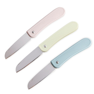 Fruit Knife Set 3 Pieces Stainless Steel Portable Folding Knife For Fruit Vegetable Cutting - Product Image 3