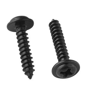 M1.7 M2 M2.3 M2.5 M2.6 M3 M3.5 M4 siyah oksit çelik Phillips gofret başkanı ahşap kafes kafa vidalar - Product Image 1