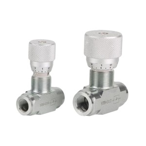 Vanne <span class=keywords><strong>de</strong></span> régulation <span class=keywords><strong>hydraulique</strong></span> bidirectionnelle STB en acier au carbone avec clapet anti-retour G1/4 G3/8 G3/4 G1/2 G1 - Product Image 5