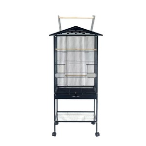 กรงนกคุณภาพพรีเมียม ขายดี รุ่นใหม่ ราคาประหยัด หรูหรา 3 สี ขนาด 48*45*84 ซม. สำหรับเพาะพันธุ์นกคีรีบูน - Product Image 4