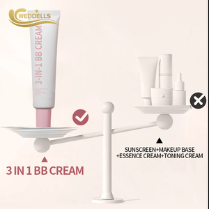 Crème <span class=keywords><strong>BB</strong></span> 3 en 1, marque privée, hydratante, correctrice, écran solaire, fond de teint, imperméable, longue tenue, logo personnalisé, maquillage du visage - Product Image 5
