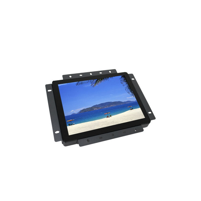 2024 New 8 Inch 1024P Capacitive Touch Waterproof IP65 LCD Screen Display Monitor USB & DVI Interface for Outdoor Use