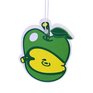 Eco-Friendly Custom Animal Shape Many Scents Hanging Paper Car Air Fresheners