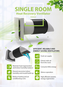 เครื่องปรับอากาศติดหลังคาแบบไฮบริดพลังงานแสงอาทิตย์สำหรับบ้าน รุ่น ERV Ventilation AV-TTW5-W เครื่องปรับอากาศติดหลังคา AV-TTW5-W AV-TTW5- - Product Image 2