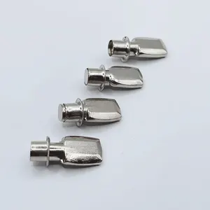 7x25mm Pin Stud Bracket For CabinetFor Metal Cabinet Wooden Board Glass Cabinet Furniture Shelf Supports