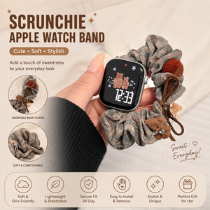 Correa Elástica de Tela Compatible con iWatch Serie 11, Correa de Bucle Individual para Apple <span class=keywords><strong>Watch</strong></span>, para Mujeres y Niñas, Estilo Kawaii, Casual - Product Image 1