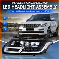 Pour Range Rover Sport 2013-2021 L494, ensemble de phares LED, mise à niveau style 2022, design à quatre lentilles, plug and play, sans modification