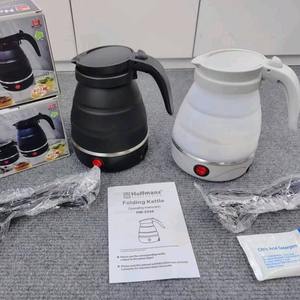 Bouilloire électrique miniature Hoffmans Africa 600W 0,6L, corps en silicone pliable, <span class=keywords><strong>chauffe</strong></span>-<span class=keywords><strong>eau</strong></span> portable pour dortoir - Product Image 4