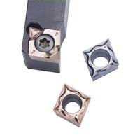 En stock FONHAE OEM pour porte-outil et insert de type géométrique SMF avec revêtement haute résistance à l'usure pour outil de tournage de machine CNC