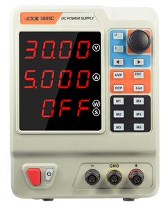 빅터 DC 리니어 정전압 전원 공급 장치 30V, 5A 디지털 조정 가능 실험실 등급 컬러 대형 화면, OVP/OCP/OTP - Product Image 6