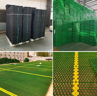 Grille de pavage en nid d'abeille en HDPE, écologique, pour allées, plantation, pavage, géocellules, irrigation agricole, drainage