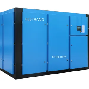 BESTRAND BTD160A II Two Heads Oil Free Air Compressor 5.5kw 7.5HP 220v 380V 400V 50hz 60hz 7bar Oil Free Piston Air Compressor