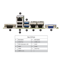 Carte mère de serveur Micro-ATX MBD-X11SSH-TF avec un seul processeur Intel C236 LGA-1151 (socket H4), prise en charge DDR4