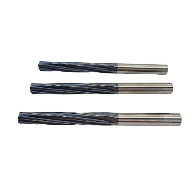 High precision tungsten carbide reamer CNC straight flute reamer for drilling hole