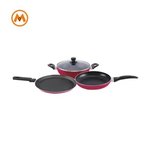 Outdoor Cookware Set Dutch Oven with Pan Lid Multi Usages Oil Preseasoned Campfire Available Factory Price