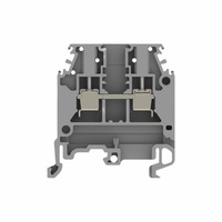 Bloc de bornes modulaire industriel à montage sur rail DIN 600V UL94 avec connecteur à vis pour armoire électrique et distribution de puissance