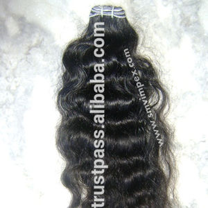 Cabello 100% natural de proceso, tejido de cabello humano, sin caída y sin enredos - Product Image 1