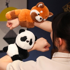 Fox Raccoon Koala Panda <strong>Clap</strong> Circle <strong>Toys</strong> Slap Snap Wrap Wristband Bracelet Plush <strong>Hand</strong> Ring Fun Pop Circles Kids Christmas Gift - Product Image 2