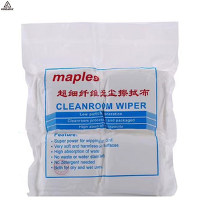 PPD 400 lingettes de nettoyage en microfibre antistatiques 4cm*4cm, chiffon <span class=keywords><strong>jetable</strong></span> pour un nettoyage sans poussière pour appareil photo, écouteurs, écran LCD - Product Image 2