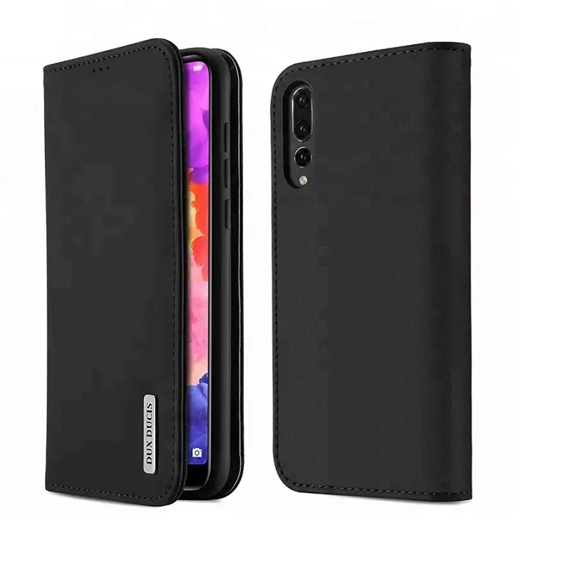 Dux Ducis Card Slot Holder Cover For Huawei P20 Pro Case Leather Wallet Phone Bag Cover,For Huawei P20 Pro Case Shockproof
