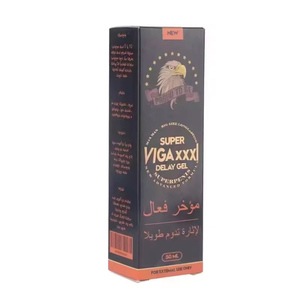 2026Super VIGA XXX Gel Retardant 50 ml Crème à Usage Externe Gel de Massage pour Intensifier le Plaisir Sexuel OEM ODM - Product Image 5