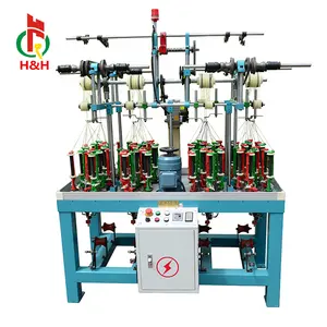 High Speed Jacquard Harness Cord Braiding Machine for Suture Line/Dental Floss/Earphone Cable