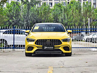 Kit de Carrocería Exterior Pharri para Benz CLA W118 2019+ Actualización CLA45 AMG Parrilla Delantera Parachoques Trasero de Ensamblaje Universal