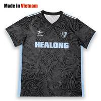 Venta al por mayor sublimación uniforme de fútbol personalizado transpirable de secado rápido de poliéster uniforme de fútbol Jersey