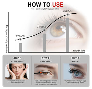 Sérum para el Crecimiento de Pestañas con Aloe de Corea, Aceite Vegano sin Hormonas con Jengibre, Bloqueador de DHT, Extensión para Pestañas más Largas, el más Vendido - Product Image 6