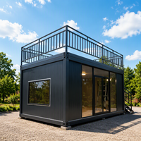 Maison modulaire préfabriquée à prix bas, design moderne, panneaux sandwich en acier, assemblage rapide, maisons préfabriquées mobiles en conteneurs à vendre