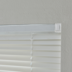 Mini persianas inalámbricas de 1 ", persianas de vinilo blanco, persianas de ventana con filtrado de luz Horizontal para ventanas de interior - Product Image 5
