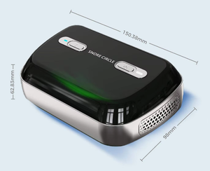 เครื่อง CPAP/BIPAP อัตโนมัติแบบพกพาขนาดเล็ก สำหรับเดินทาง พร้อมหน้ากากจมูก ช่วยลดการกรน แก้อาการหยุดหายใจขณะหลับ ผลิตภัณฑ์ดูแลสุขภาพ - Product Image 3