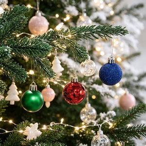 Wholesale 50mm 5cm Christmas <strong>Baubles</strong> 24Pcs Set Factory Direct Bulk Supply Shatterproof <strong>Xmas</strong> Tree Ornaments Customization - Product Image 3