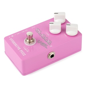 Pédale d'effets Caline CP-32 rose, « Clear Veil », overdrive fuzz, pédale d'effets pour guitare électrique - Product Image 4