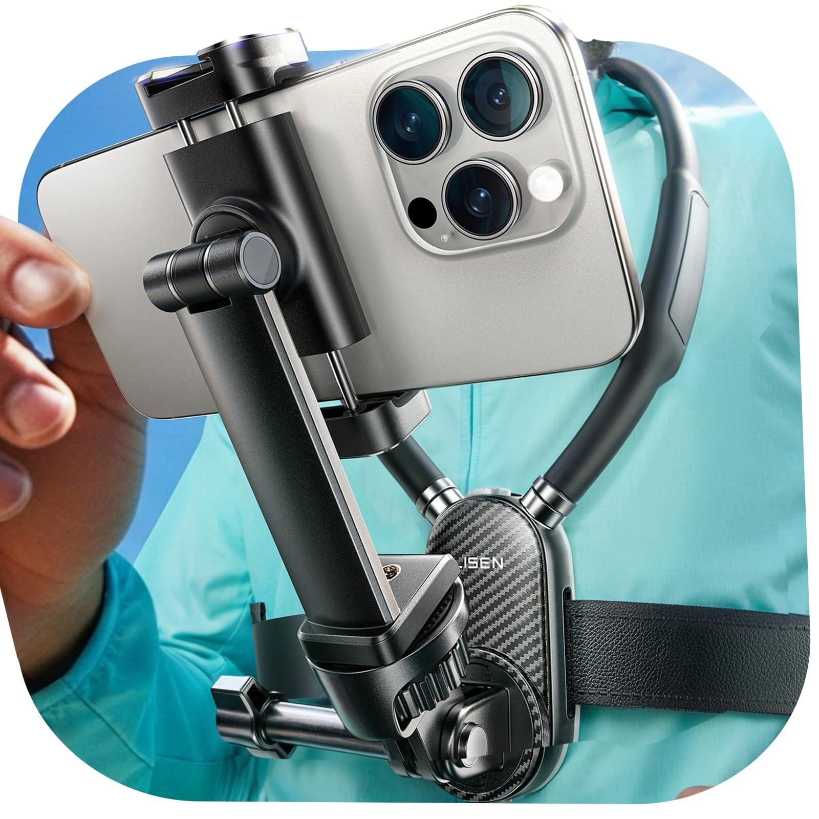 GoPro Chest Mount Adjustable 360 Rotation Strap