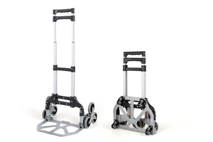Six Wheels Foldable <strong>Hand</strong> Supermarket Luggage Home Folding <strong>Aluminum</strong> Carts Trolleys - Product Image 2