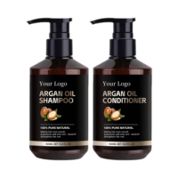2025 nouveau Design OEM/ODM soins des cheveux bio maroc huile d'argan shampooing et après-shampooing pour adultes nourrissant le cuir chevelu
