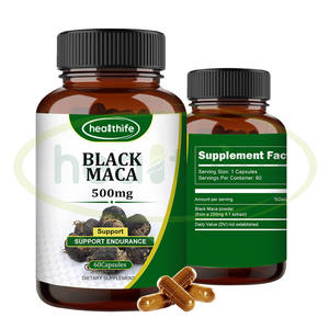 בריאות <span class=keywords><strong>maca</strong></span> שחור <span class=keywords><strong>maca</strong></span> עבור גברים ונשים 500 קפסולות מאקה מ ג - Product Image 1