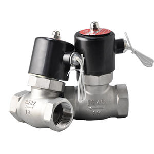 صمام ملف لولبي بدرجة حرارة عالية-صمام ملف لولبي بالماء الساخن مغلق عادة - Product Image 1