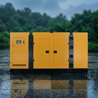 Groupe électrogène diesel silencieux professionnel insonorisé 500 kVA à châssis ouvert 400 kW ATS pour centre de données, applications minières et grandes installations