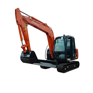 Excavatrice hydraulique compacte sur chenilles ZX65 6A de 6 tonnes, 35,9 kW, pour entrepreneurs en location et travaux de terrassement général - Approvisionnement direct usine - Product Image 1