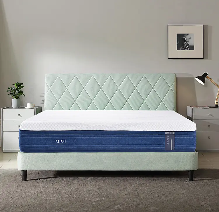 King Queen Twin materassi per letto singolo Gel Memory Memory Foam Pocket Coil Spring Sleep Well Latex materasso ibrido ortopedico