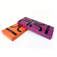 Boîtes cadeaux en papier artistique en forme de livre avec fermeture magnétique écologique, personnalisées avec logo en estampage à chaud, pour chocolats, bonbons et aliments
