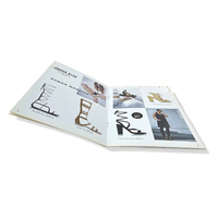 Catalogue d'uniformes scolaires personnalisés et catalogue de designs de portails principaux avec reliure agrafée, impression offset sur papier, sérigraphie