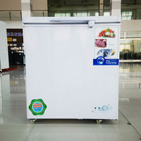 Réfrigérateur sous comptoir manuel à dégivrage automatique, 0,7 m, température unique, 145 L, avec étagères réglables pour congélateur coffre