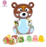 Nouvelles confiseries sucrées multicolores en gros, bonbons liquides assortis en forme de dessin animé, gelée fruitée, pudding, bouteille de 15g SLEZI