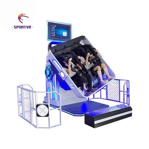 Simulador SportVR VR 1080 Iron 720, Montaña Rusa de Realidad Virtual Giratoria, 2 Asientos, Silla de Cine VR - Product Image 6
